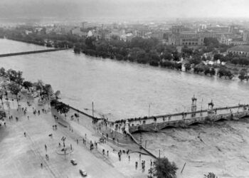 La riada del 57 de Valencia, la gran crecida del Turia que trajo la remodelación total de la ciudad