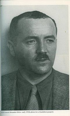 Alexander M. Orlov, (pseudónimo). Verdadero nombre: Lev Nikolsky. Fuente wikipedia y wikimedia.