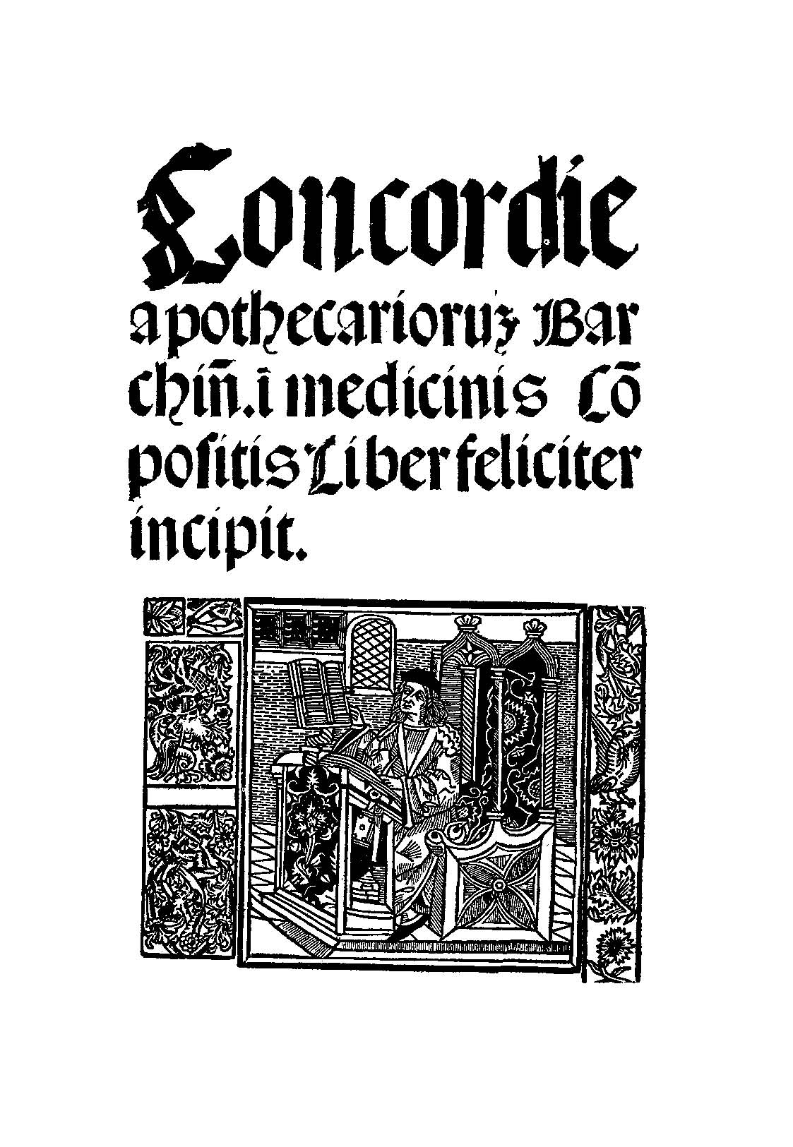 El "supuesto" ejemplar de Barcelona datado de 1511 en "latín", carente apenas de contenido y sin fechar.