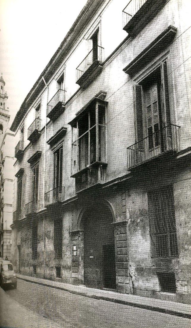 Palacio de Parcent derribado en 1965. Fuente: http://palaciosdevalencia.blogspot.com.es/