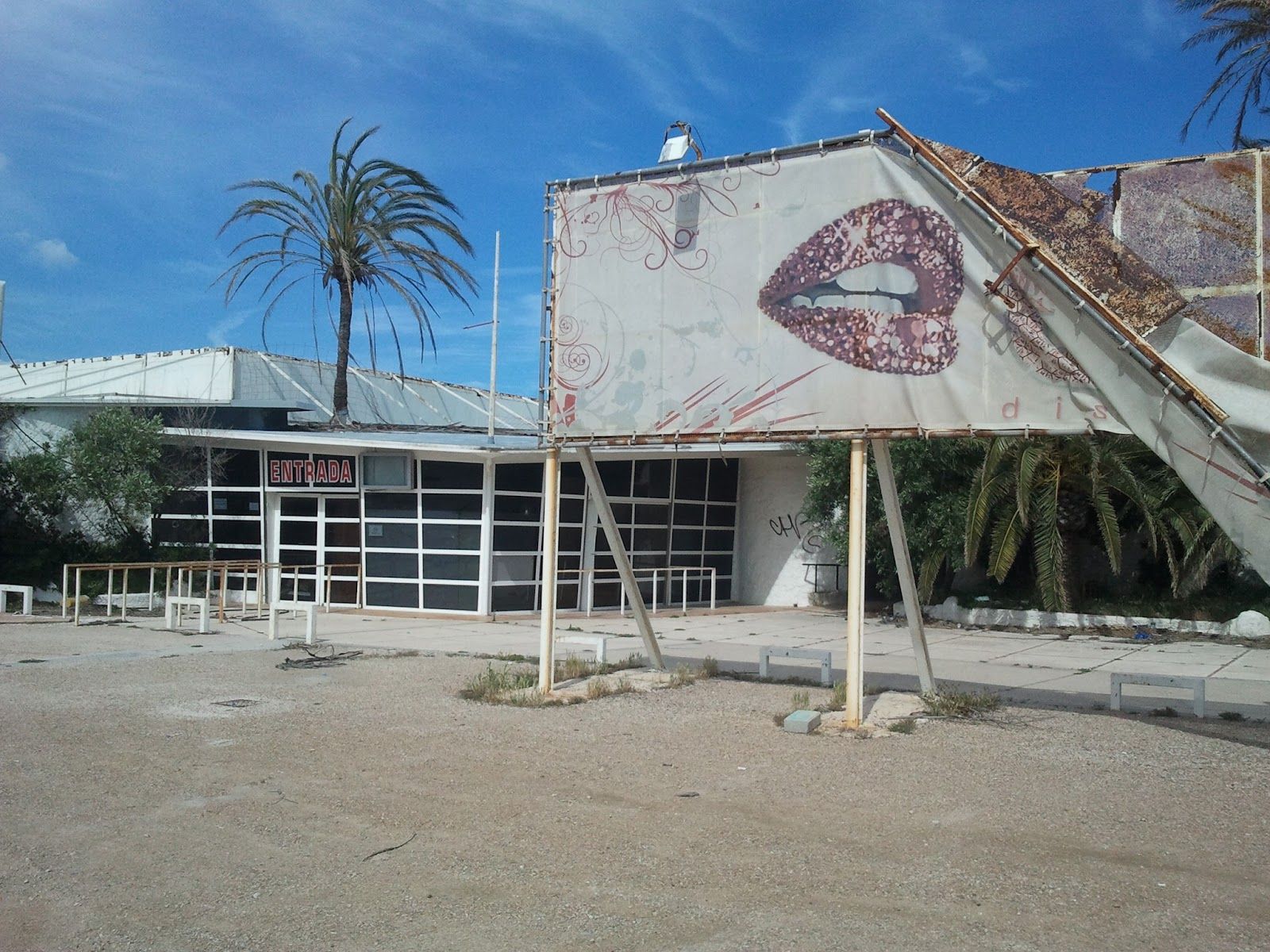 Foto de la discoteca en 2013. Fuente: porqueelpasadoexiste.blogspot.com