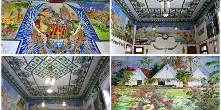 La Sala de los Mosaicos de Valencia y la historia de la valenciana situada en la antigua cantina