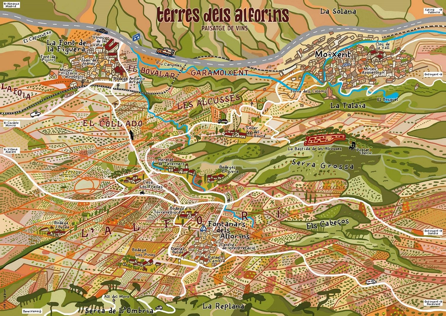 Fuente: http://terresdelsalforins.com/