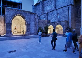 El cementerio medieval de San Juan del Hospital y la espina del circo romano, un espacio único
