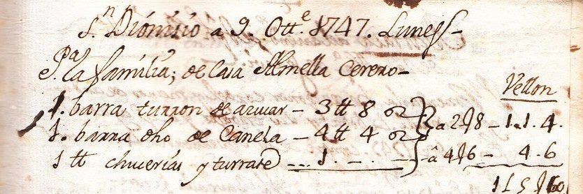 Archivo que pertenece a la Colección Espínola.