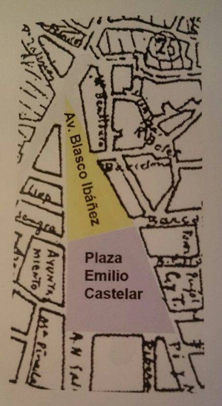 Extraído de "Valencia, 1931 - 1939. Guía urbana, la ciudad en la 2ª República".