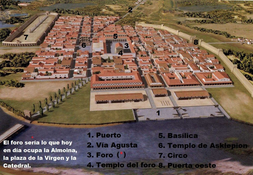 Valentia, segunda fundación, época imperial