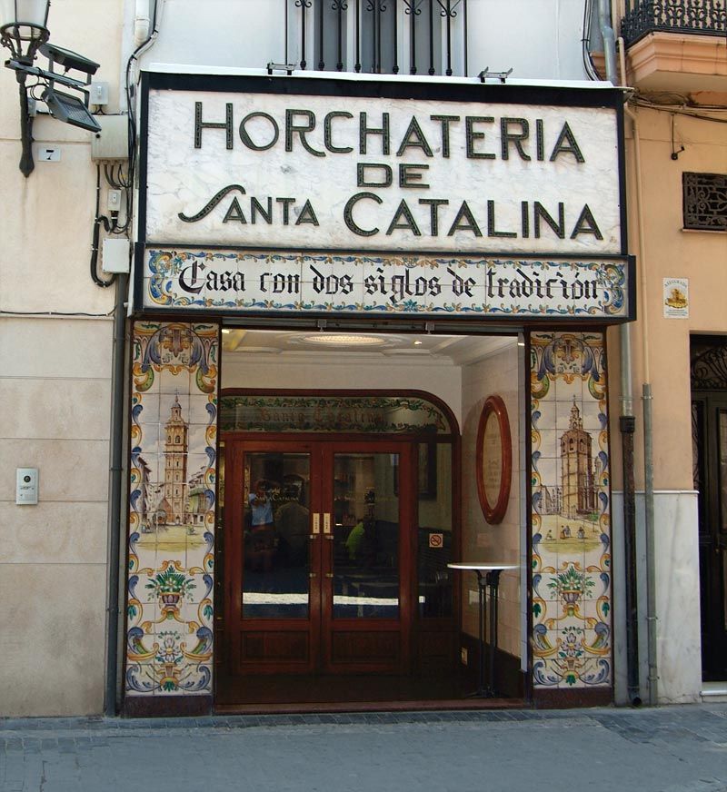 Horchatería Santa Catalina. Fuente: horchateriasantacatalina.com