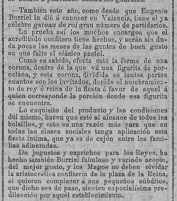Las Provincias, 5 de enero de 1902.