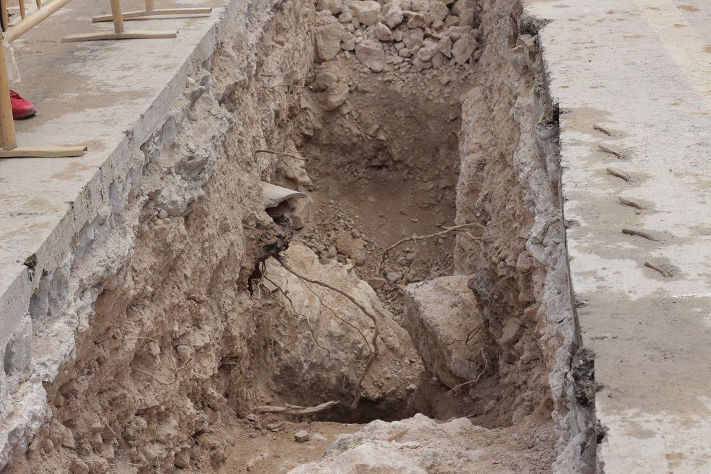 Hallados nuevos restos medievales de la muralla de Valencia