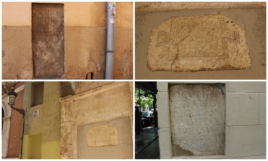 Piden la protección patrimonial para diversas inscripciones de época romana de Valencia
