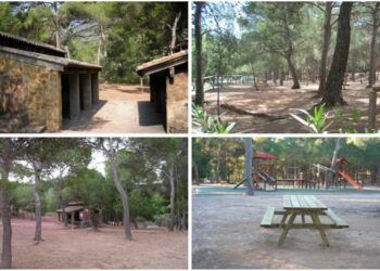 El área recreativa de Santo Espíritu de Gilet, un pequeño paraíso natural a 35 minutos de Valencia