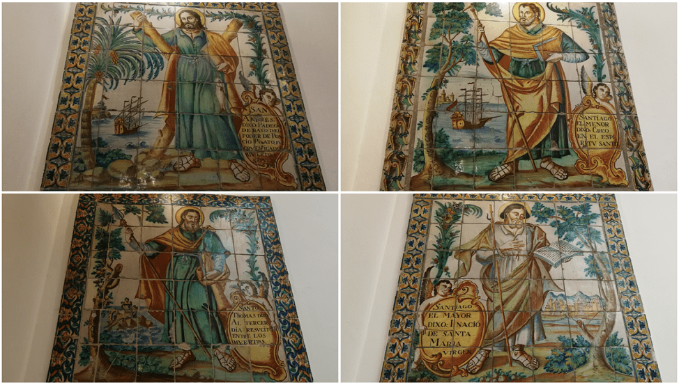 Los paneles cerámicos devocionales del Apostolado del Credo del Ayuntamiento de Valencia