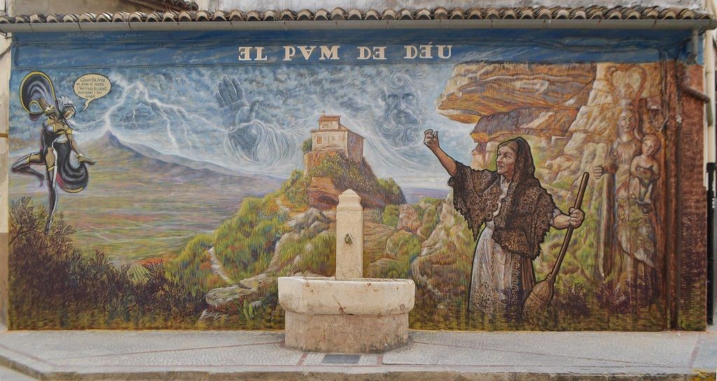 Cuando Dios separó dos ermitas valencianas con la mano: la leyenda del ‘Pam de Déu’ de Xàtiva