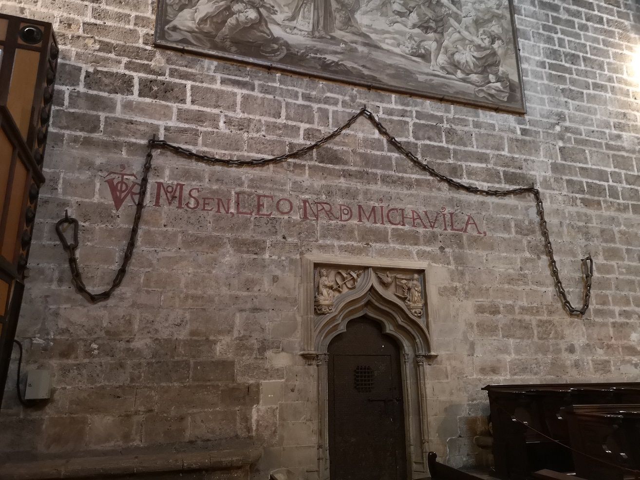 ¿Sabías que las cadenas del puerto de Marsella están en el interior de la Catedral de Valencia?