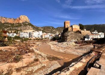 El Charco El Gruñidor ha desaparecido y el pueblo de Sot de Chera está devastado