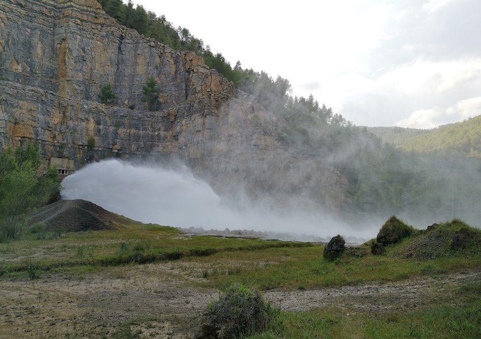 El Chorro, el aliviadero del Embalse de Arenós