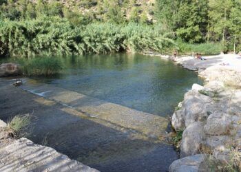El Molino de Cirat, una preciosa zona de baño del río Mijares