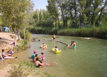 La Playeta de Pedralba, un bello rincón del río Turia para bañarse
