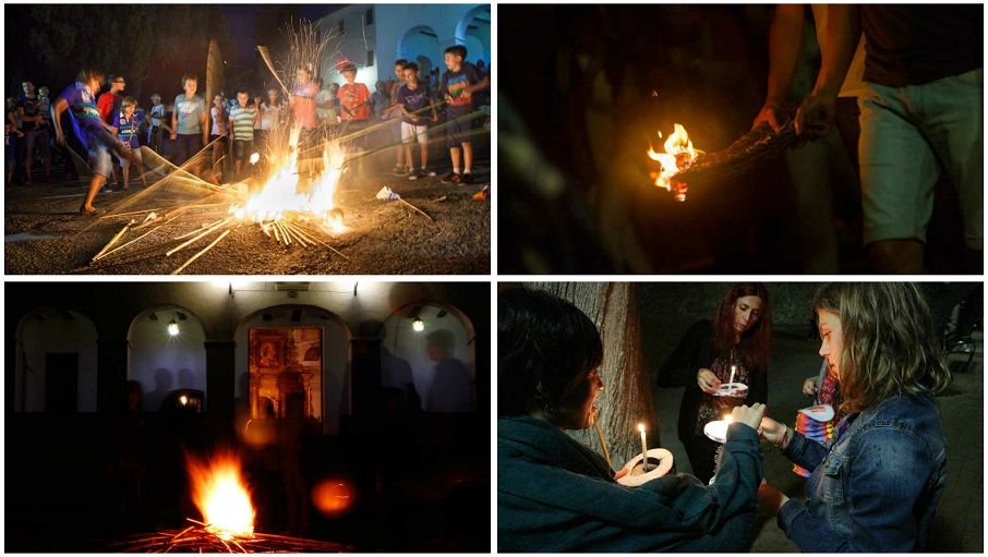 Agullent celebra la Nit de les Fogueretes, la romería nocturna más antigua de las tierras valencianas