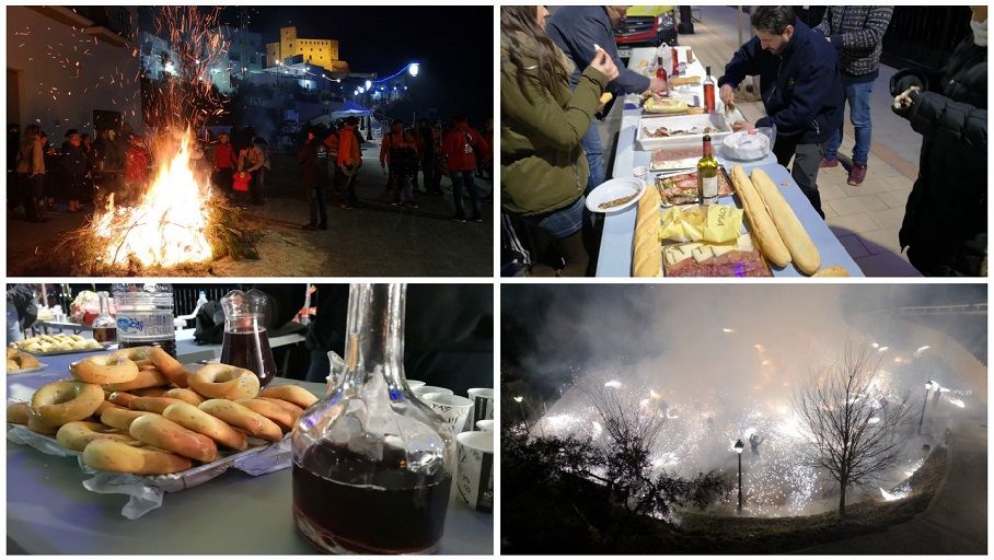 Una noche de tradiciones en Cofrentes: la Noche de los Sagatos y el Zurracapote