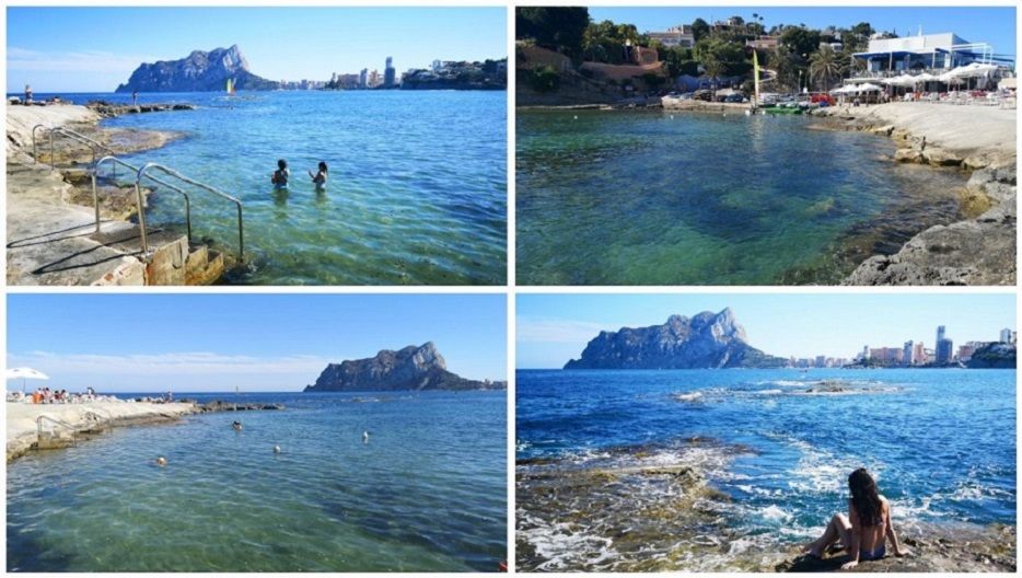La Bahía de les Bassetes, un espectacular rincón con vistas al peñón de Ifach