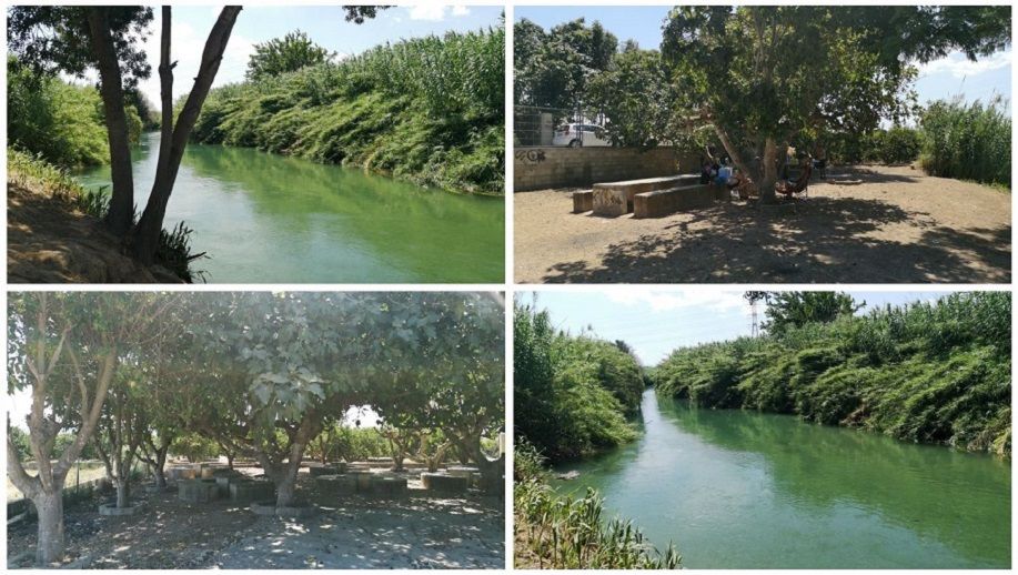 Les Penyetes, la pequeña zona recreativa de Alcàntera de Xúquer junto al río Júcar