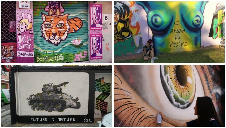 Valencia se prepara para recibir la exposición colectiva de arte urbano más grande de España