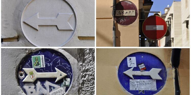 ¿Sabías que Valencia conserva todavía antiguas señales de circulación realizadas en cerámica?