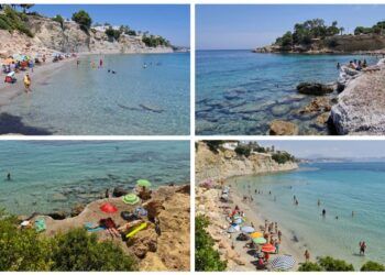 Cala Calalga, probablemente la mejor cala de arena de la Comunitat Valenciana