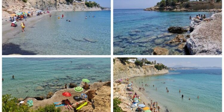 Cala Calalga, probablemente la mejor cala de arena de la Comunitat Valenciana