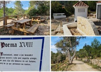 Les Fontanelles, una bella área recreativa en Llombai llena de paz