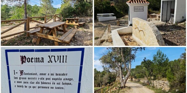 Les Fontanelles, una bella área recreativa en Llombai llena de paz