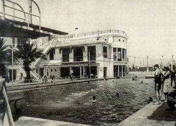 El desaparecido Club Náutico de Valencia, la maravilla racionalista de Goerlich y Fungairiño