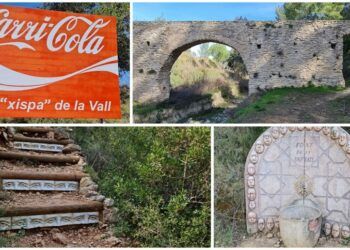 Els Camins de l´Aigua y la Senda del Castell, de ruta por Carrícola (la «Xispa» de la Vall)