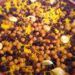 Arròs al forn en panses i cigrons