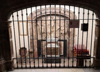 La cadena y argolla del martirio de San Vicente en el siglo IV están en Valencia
