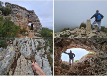 De ruta por Els Flarets, el Mondúver, el Forat de la Drova, el Penyalba y la Ciudad Encantada