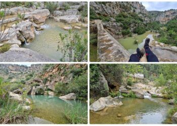 La preciosa ruta del paraje de La Jarra, el Barranco de Carcalín y la Faja del Alto Jorge