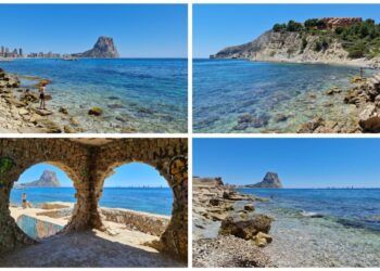Cala la Manzanera, una preciosa calita de Calpe que alberga las ruinas de un club social