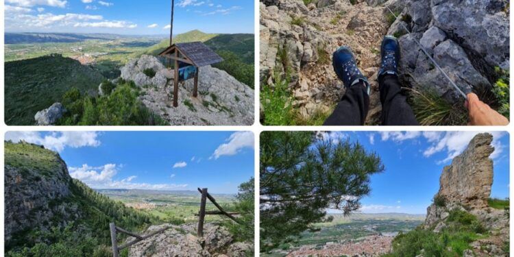 El Penyó de Vallada, un sendero local que pasa por la cavidad en yesos más profunda del mundo