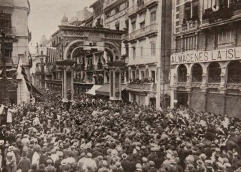 Se cumplen 100 años de la llegada de Blasco Ibáñez a Valencia tras su éxito internacional