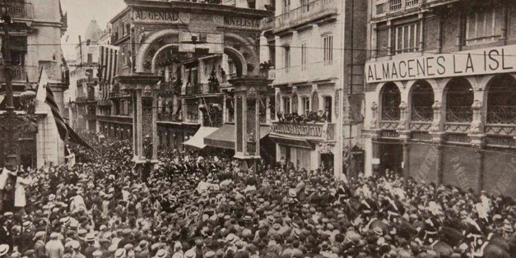 Se cumplen 100 años de la llegada de Blasco Ibáñez a Valencia tras su éxito internacional