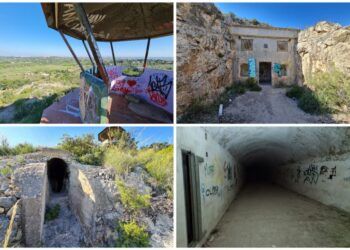 El Polvorín de Riba-roja de Túria, un patrimonio histórico y militar en ruinas