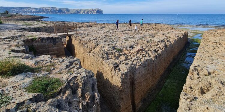 La Séquia de la Nòria, un rincón mágico e histórico en Xàbia junto al mar