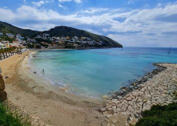 La Cala del Portet de Moraira, un rincón de aguas cristalinas