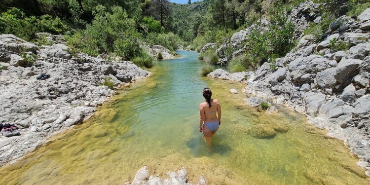 La ruta dels Tolls del Barranc de l’Encantada