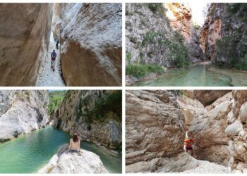 Cañones, gargantas, estrechos y desfiladeros para visitar en la Comunitat Valenciana