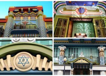 La Casa Judía de Valencia, un bello edificio colorista del arquitecto Guardiola, sigue sin protección