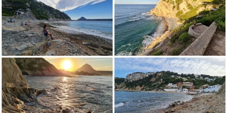 De ruta por varias calas de Xàbia, un bello recorrido por acantilados y senderos de costa